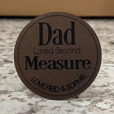 Loved Beyond Measure Tape Measure Leather Insert
