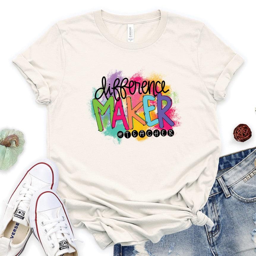 Difference Maker #teacher - Grace & Co. Designs 