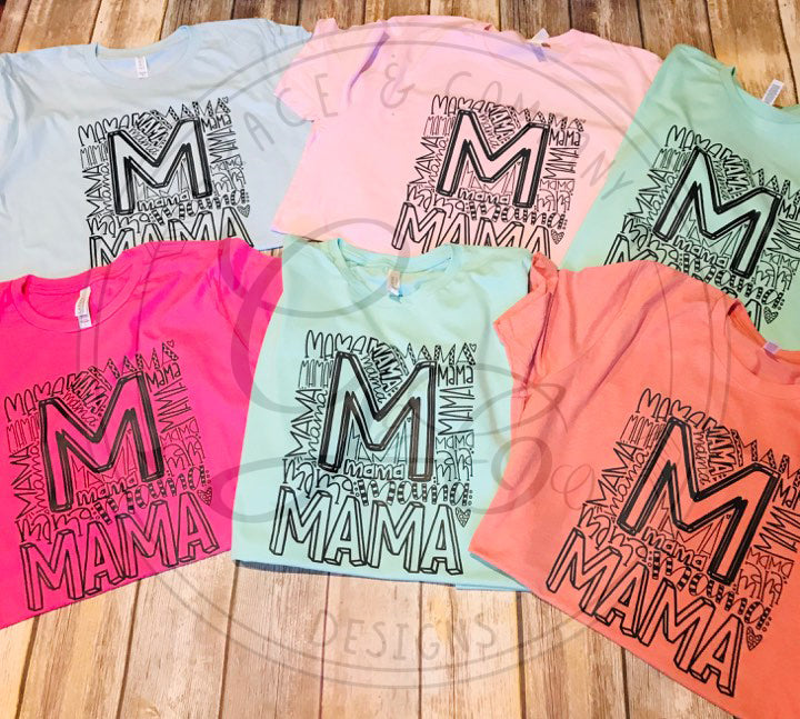Mama Typography