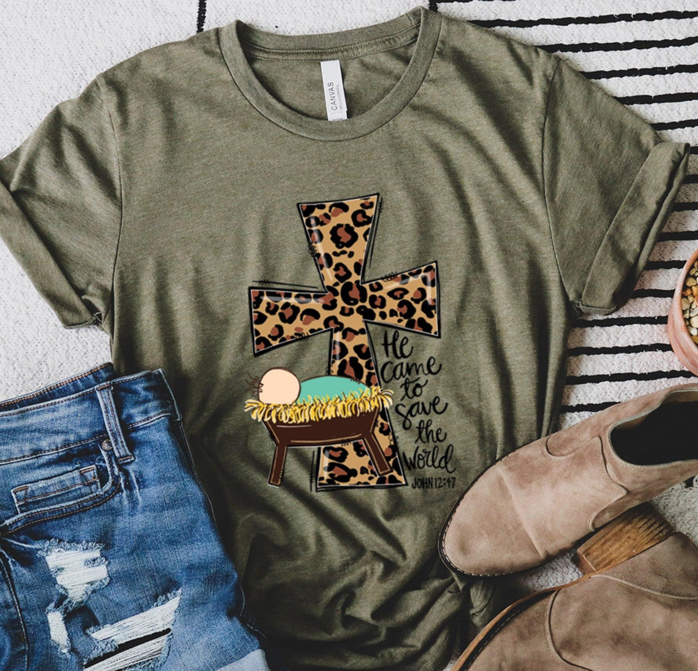 He came to save the world - Grace & Co. Designs 