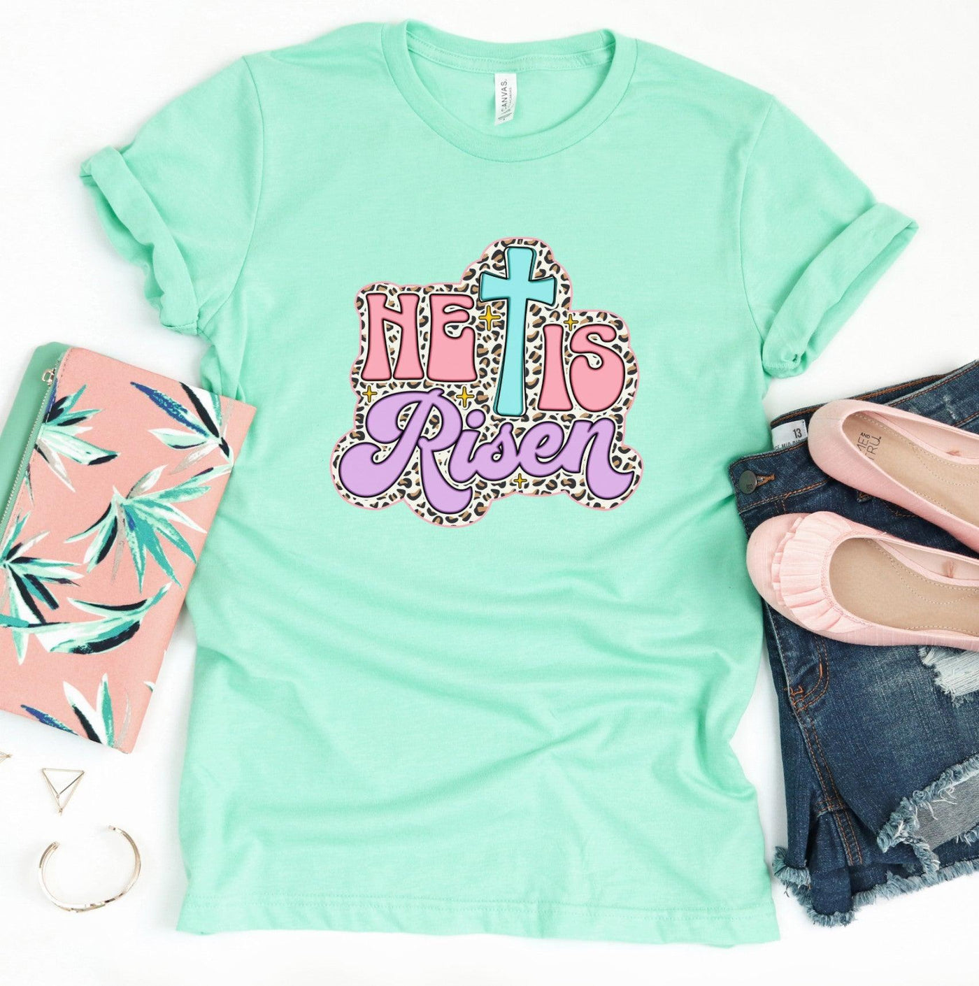 He is Risen Leopard - Grace & Co. Designs 