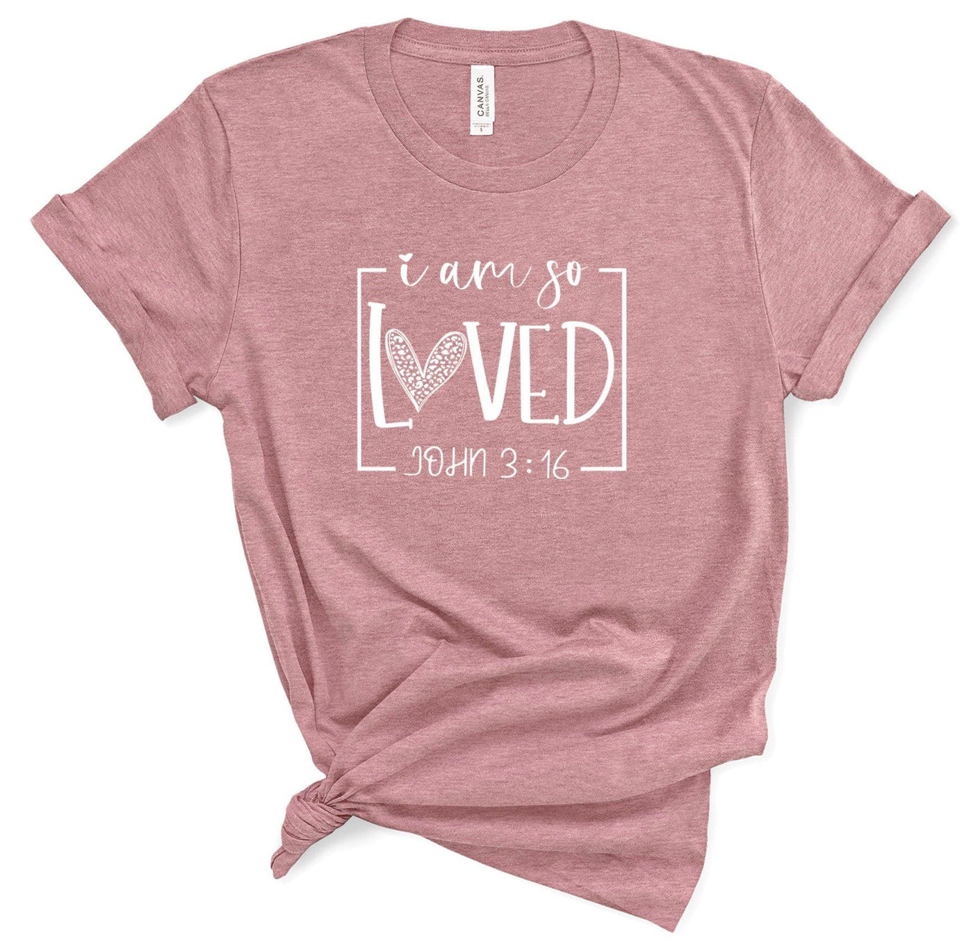 I am so Loved - John 3:16 - Grace & Co. Designs 