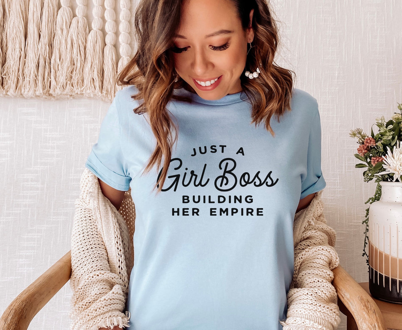 Just a girl boss building her empire