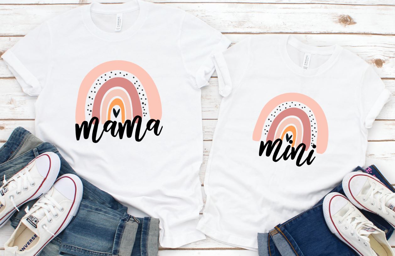 Mama + Mini Rainbow