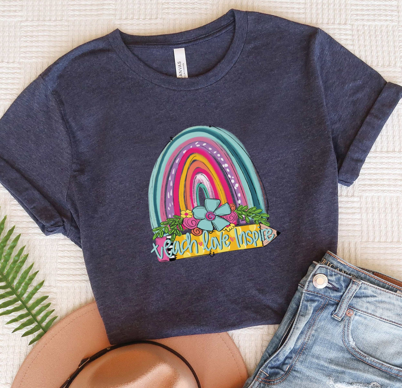 Teach, Love, Inspire Rainbow
