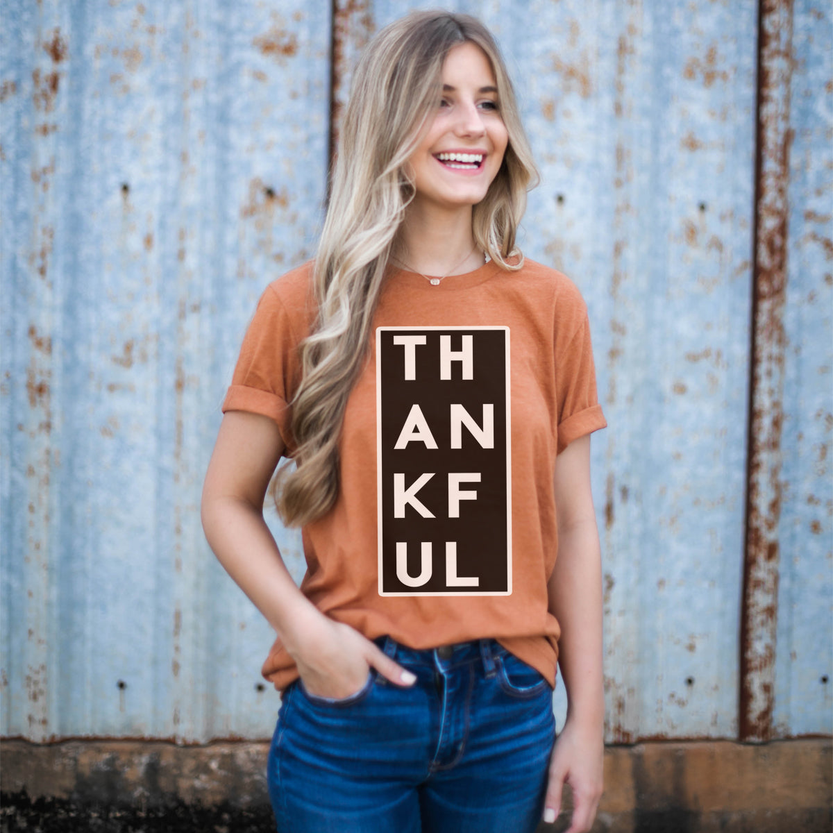 Thankful Block Font