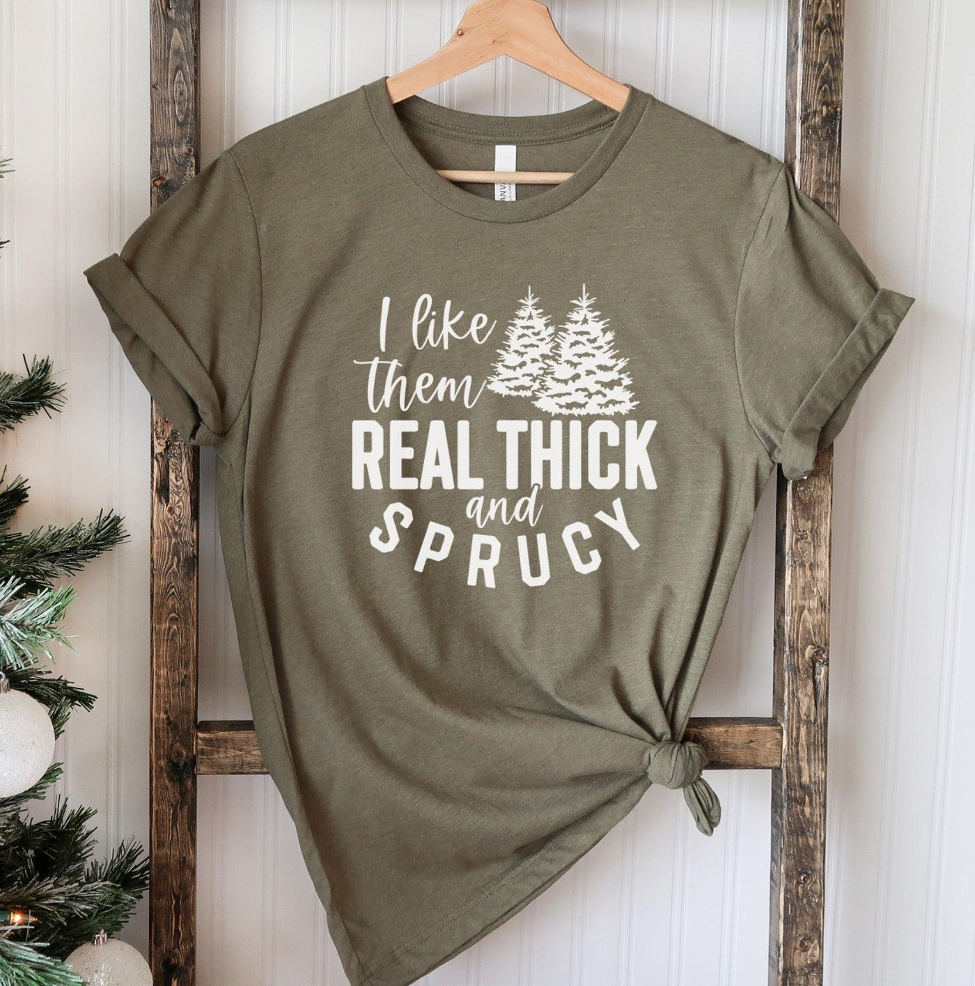 I like them real thick and sprucy - Grace & Co. Designs 