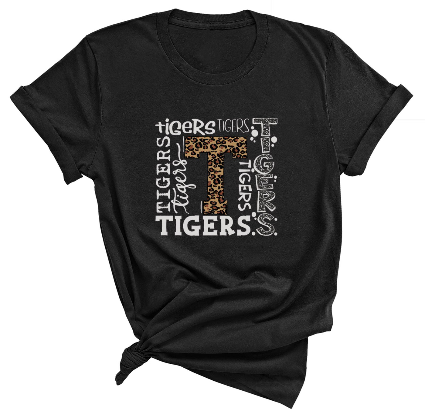 Tigers Leopard Typography