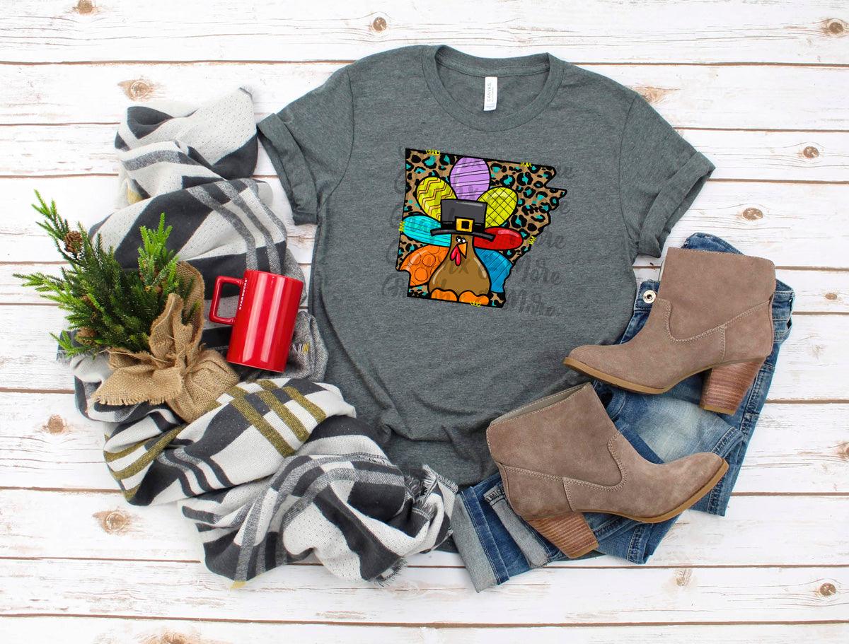 Arkansas State Turkey - Grace & Co. Designs 