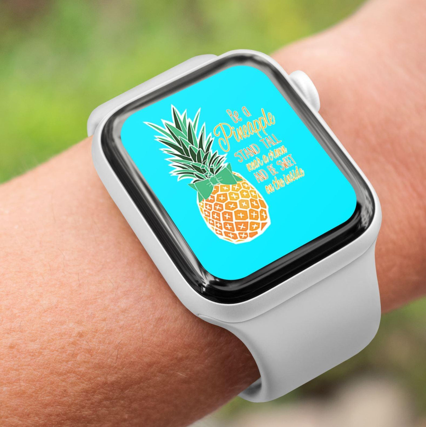 Be a Pineapple  - Watch Wallpaper - Grace & Co. Designs 