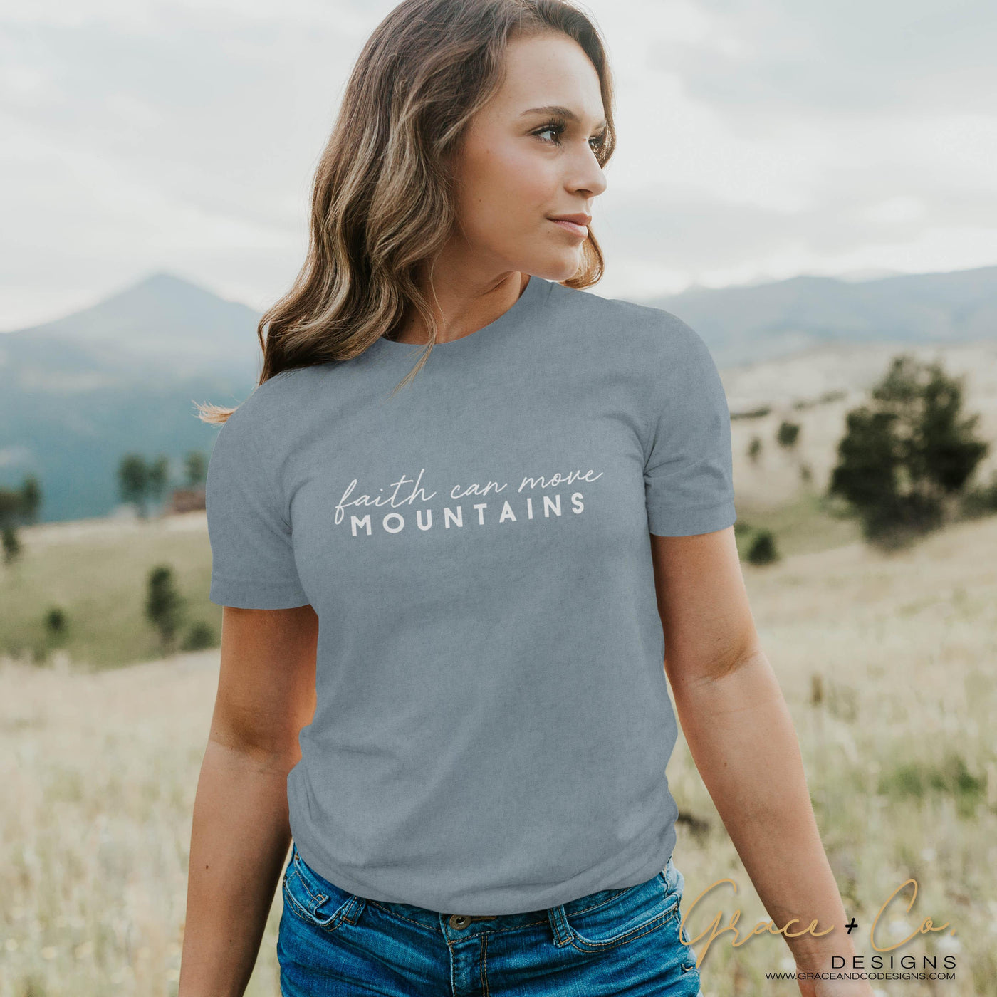 Faith Can Move Mountains - Grace & Co. Designs 