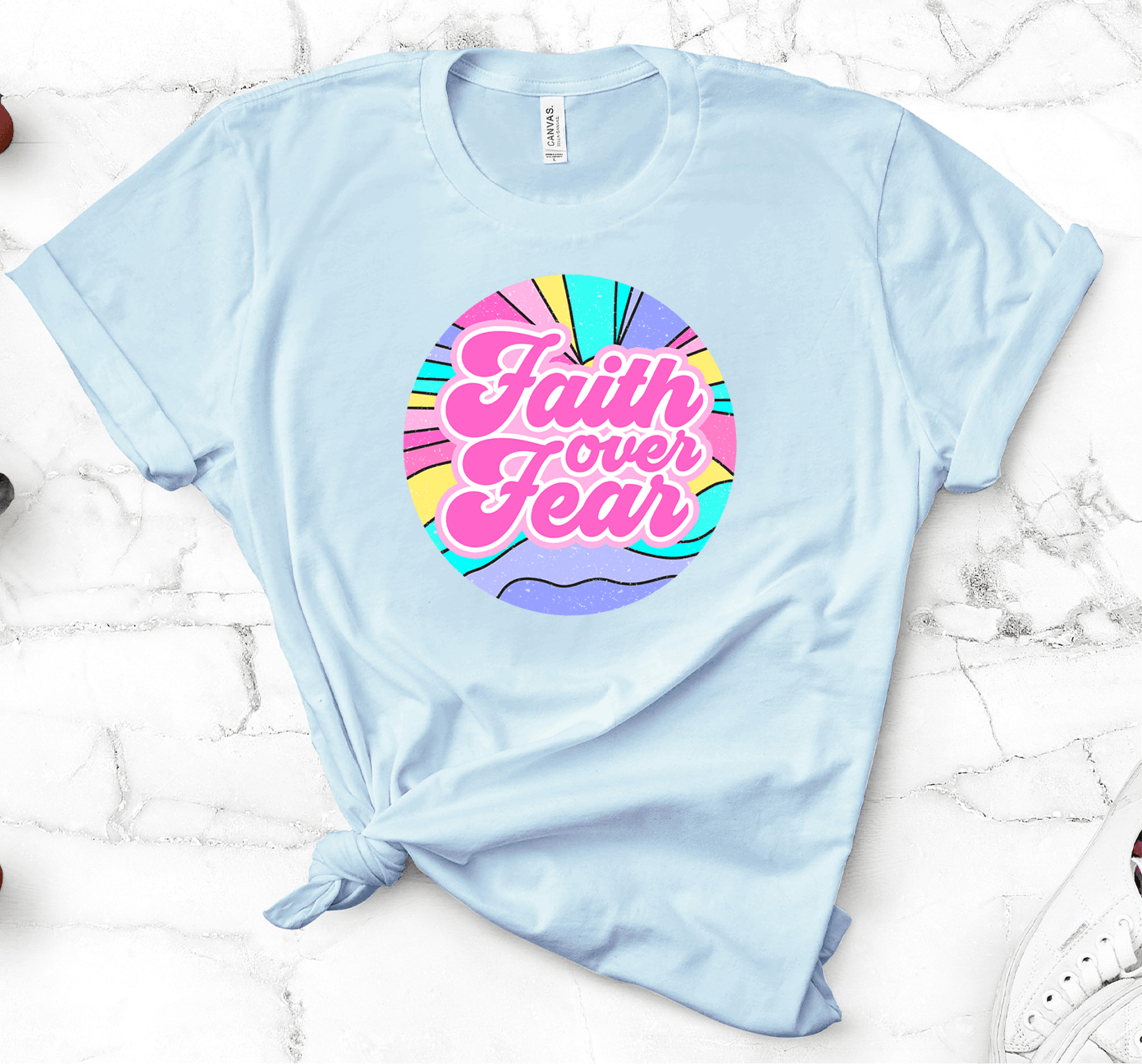 Faith Over Fear - Grace & Co. Designs 