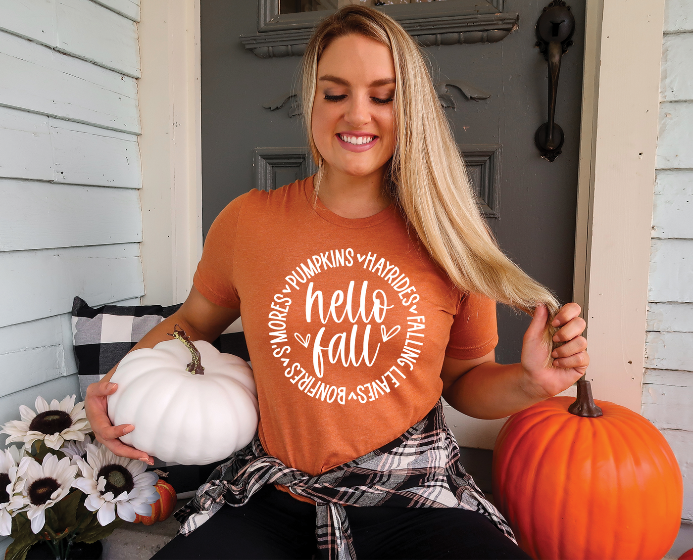 Hello fall circle