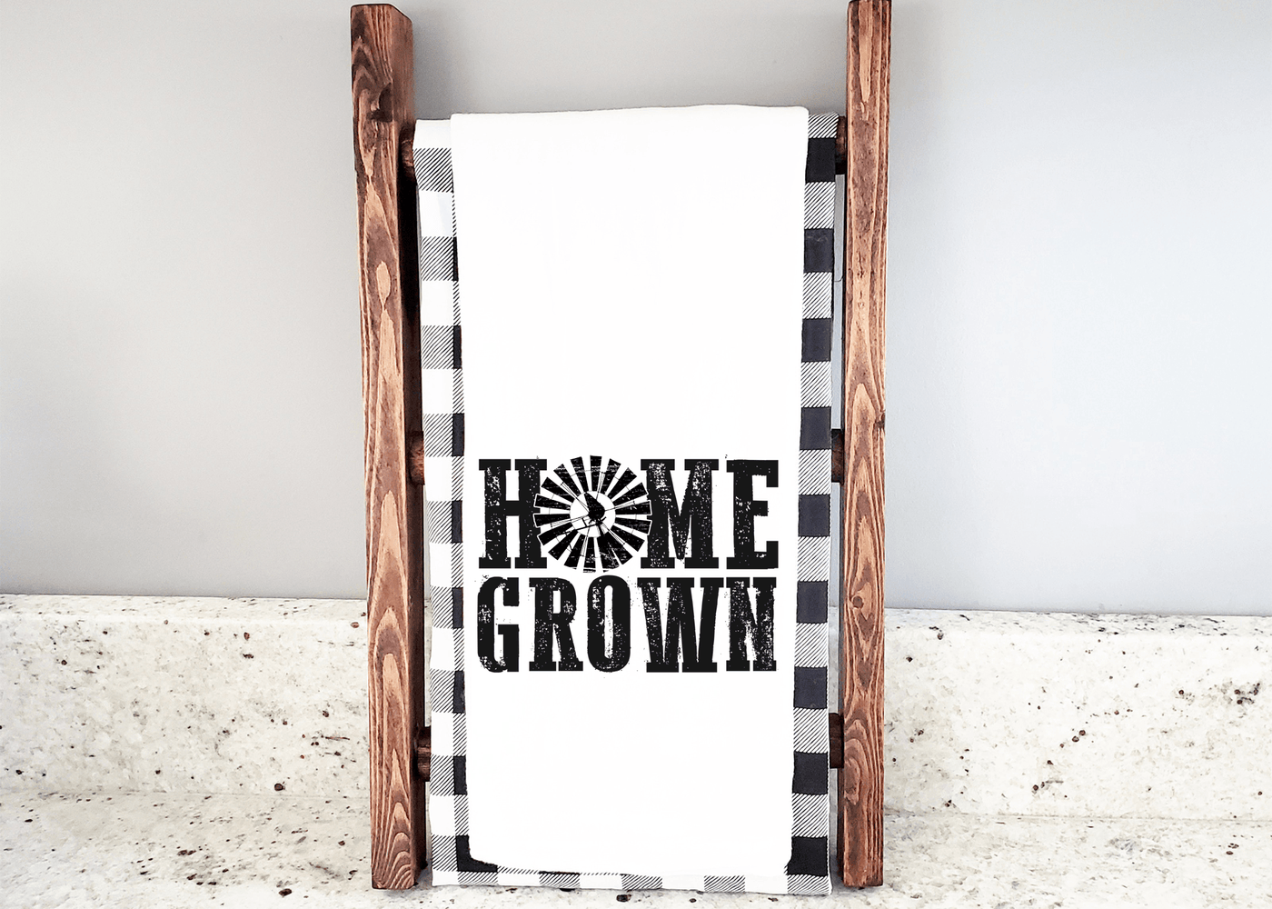 Home Grown- Tea Towel - Grace & Co. Designs 