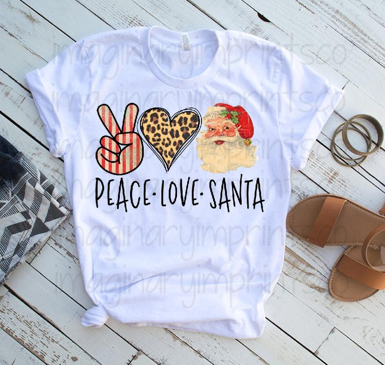 Peace Love Santa