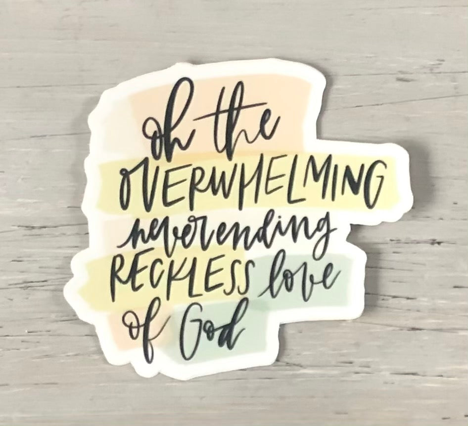 Reckless love of God