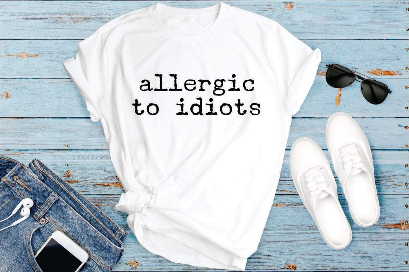 Allergic to Idiots - Grace & Co. Designs 