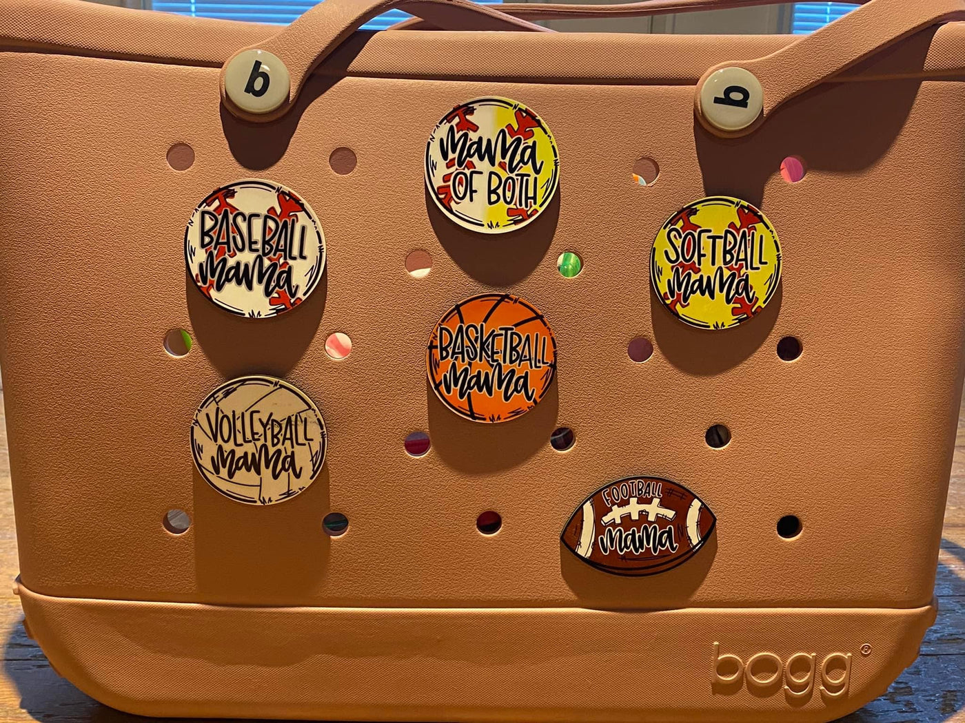 Sports Mama Bogg Bag Charms
