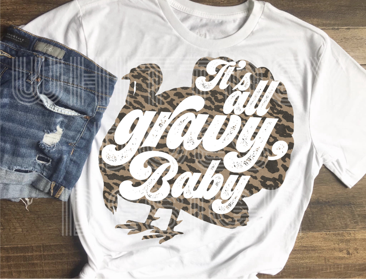 It’s all Gravy Baby Leopard Turkey