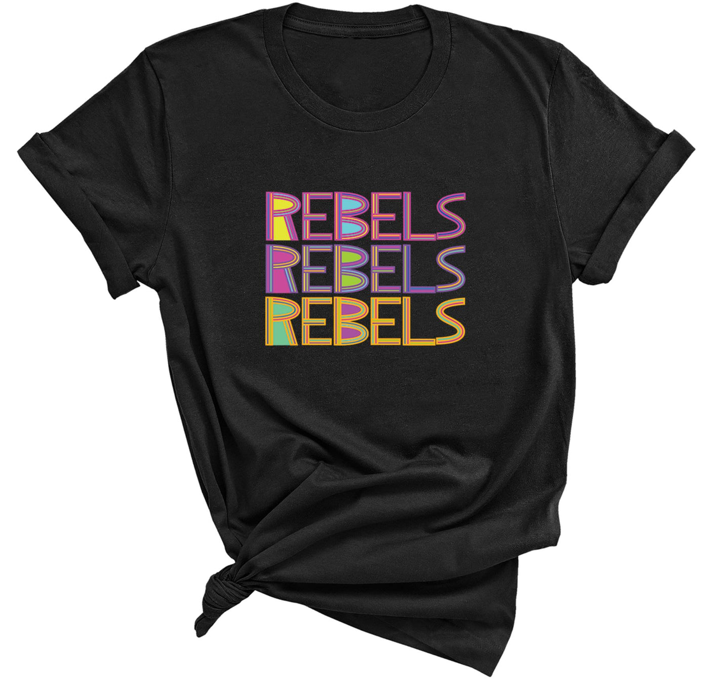 Rebels Neon Retro Mascot