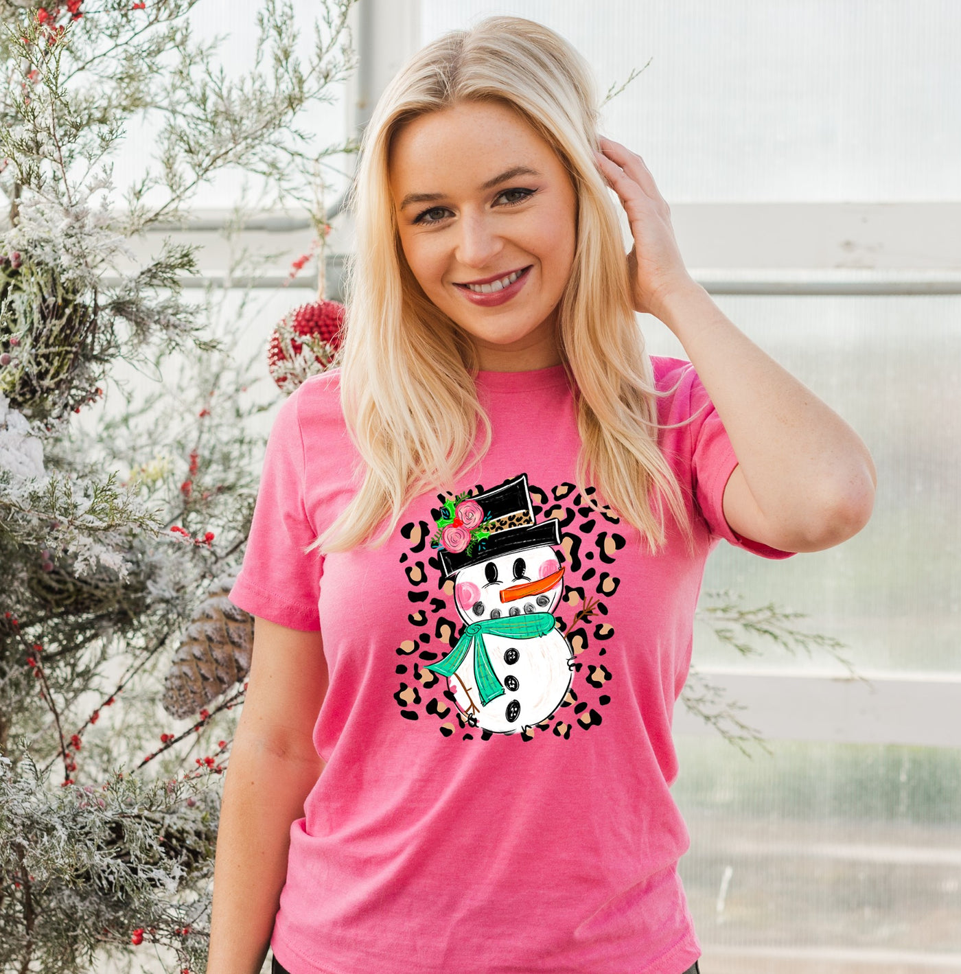 Leopard Snowman